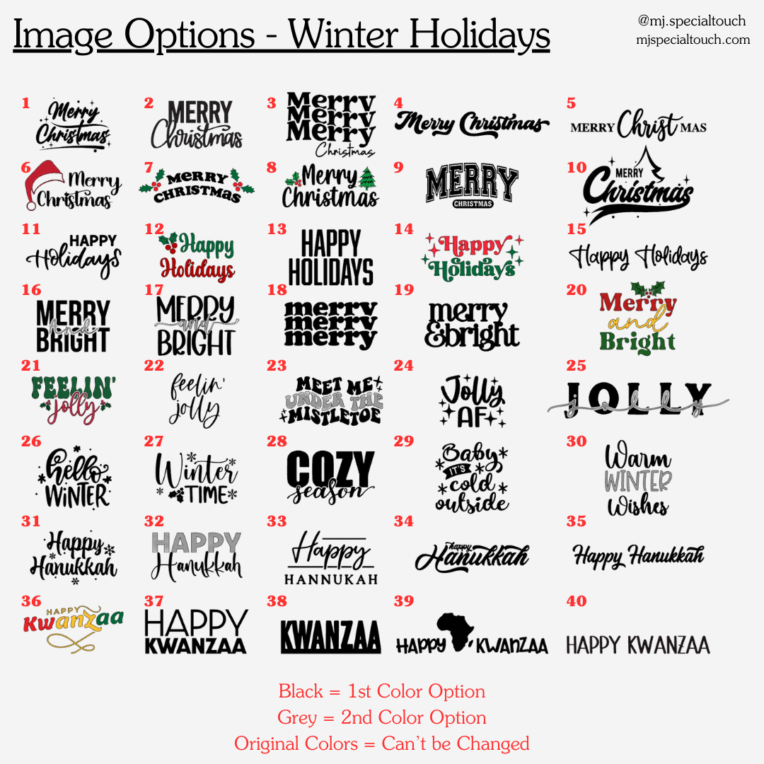 Seasonal Candle Sets